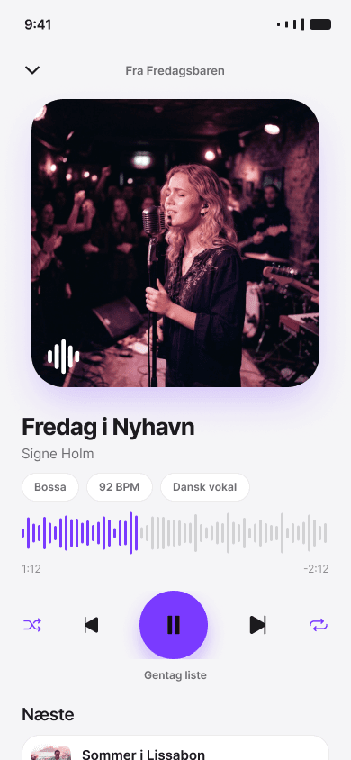 Spiller nu i Odatone-appen